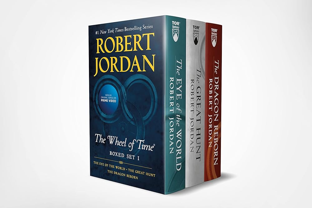 Wheel of Time Premium Boxed Set I: Books 1-3 (The Eye of the World, The Great Hunt, The Dragon Reborn) cover image